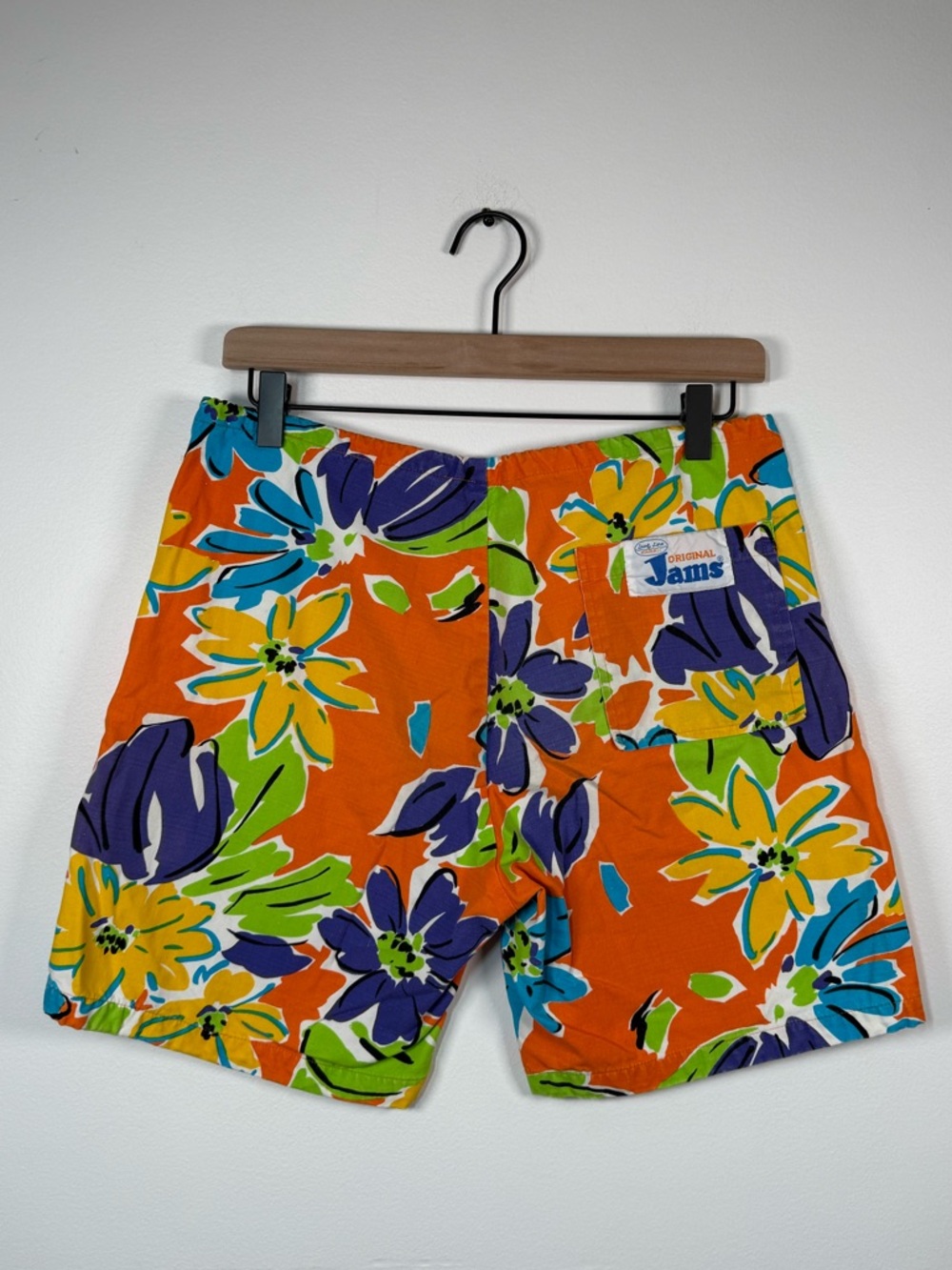Vintage Original Jams World Surfline Hawaiian Boardshorts - Picture 2 of 6